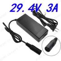 29 4v 3a lithium battery charger 7 series 29 4v 3a charger for 24v battery pack electric bike lithium battery charger xlr connec