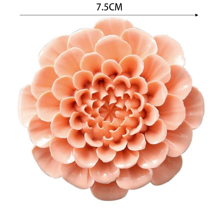 

Китайская керамическая наклейка с пионом