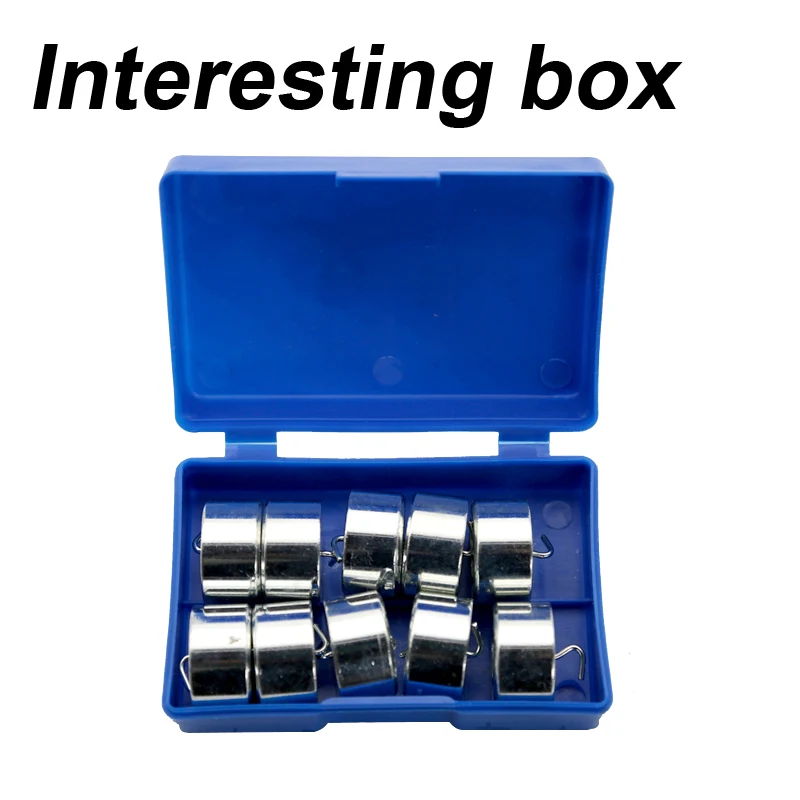 Набор металлических крючков 50 г * 10 инструмент для научных экспериментов