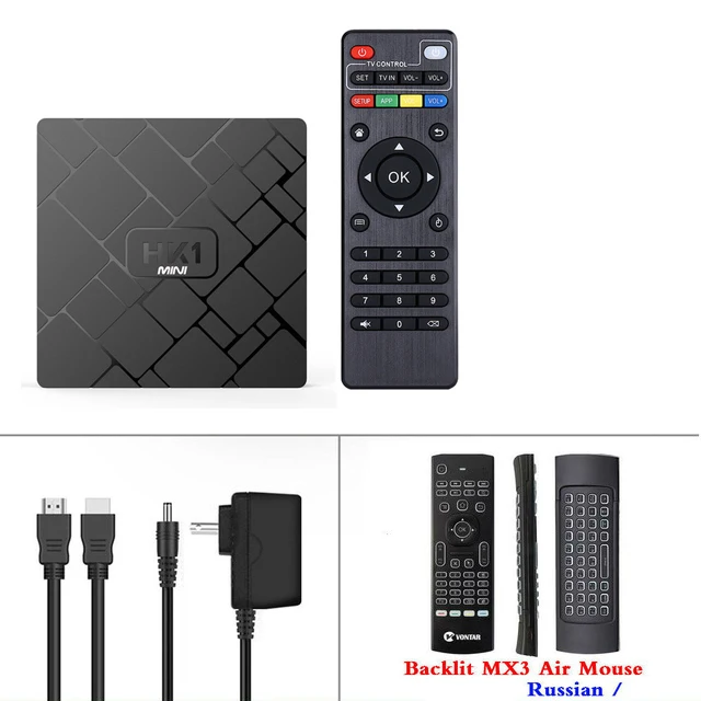 add Russian MX3 HK1 Мини Android 9,0 Smart tv BOX RK3229 четырехъядерный 2 Гб 16 Гб H.265 WiFi 4K медиаплеер HK1mini Netflix телеприставка PK H96 MAX - Цвет: add Russian MX3