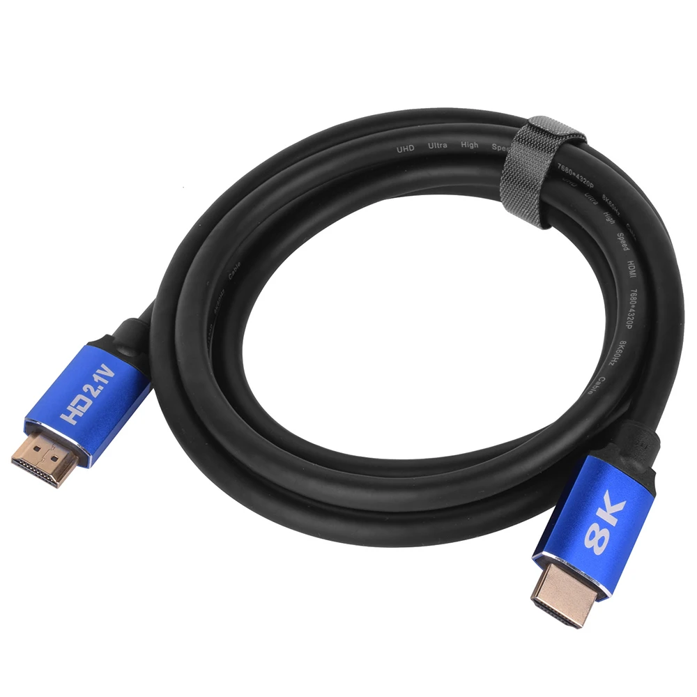 8K 4k 60Hz 48Gb HDMI кабель высокоскоростной hdmi 2 1 позолоченный для соединения UHD FHD 3D Xbox PS3