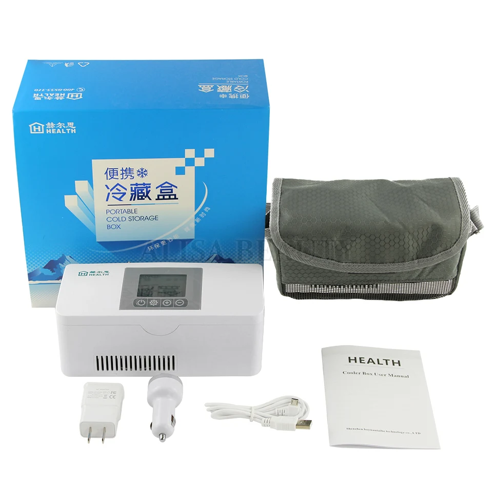 

Portable insulin, special insulin refrigerated storage box for small refrigerator, anti-interference pollution, only designed fo