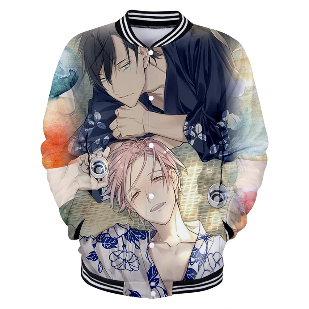 

Ten Count New Japanese Manga 2021 Fashion V-neck Baseball Jacket New Famale/male Winter Streetwear Coat Cool
