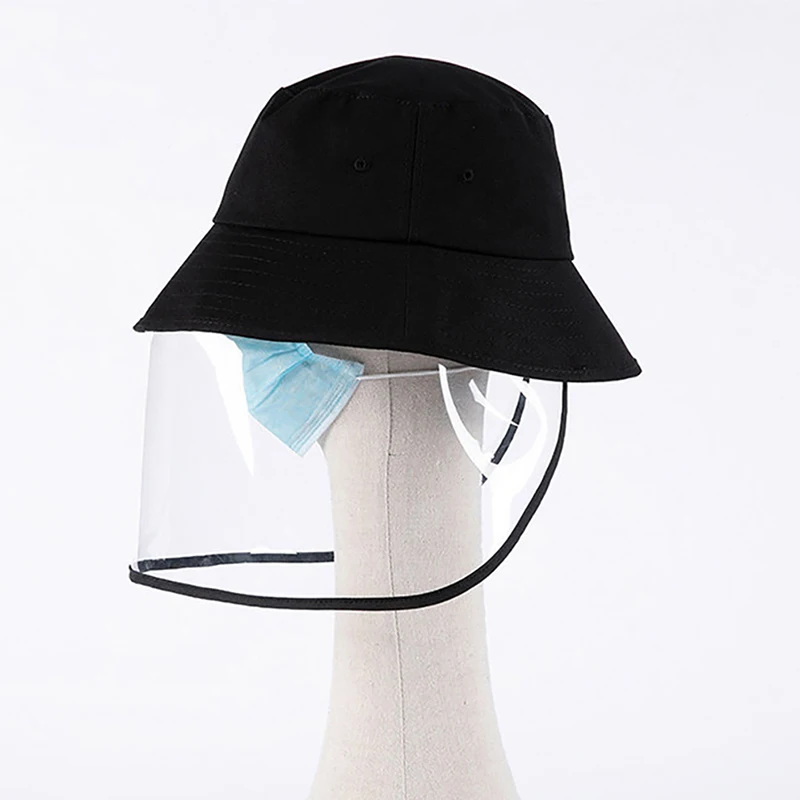 

Multifunctional Bucket Hat Kids Anti-Dust Anti-spitting Anti-fog Droplets Cover Full Face Fisherman Cap Children Protective Hat