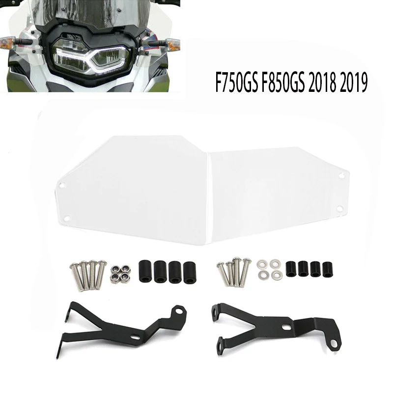 Защитное стекло на переднюю фару мотоцикла для BMW F850GS F750GS 2018 2019 F850 F750 GS F 850 750