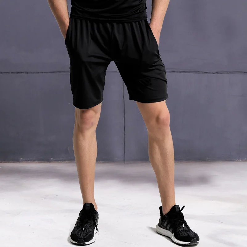 

Sports shorts men's running fitness training five-point pants summer quick-drying loose reflective basketball shorts