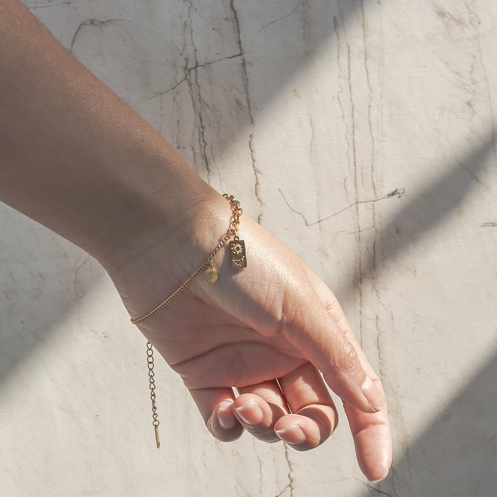 

2021 New Stainless Steel Hypoallergenic New Trendy Personality Square Pendant Embossment 12 Zodiac Sign Necklaces for Women