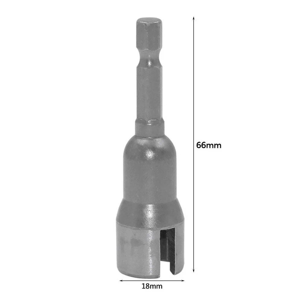 

6,35 мм/1/4in щелевые болт гаечного ключа с электрическая отвертка ключ, дюймовый стандарт шестигранное гнездо закрепительная втулка ключ, дюйм...
