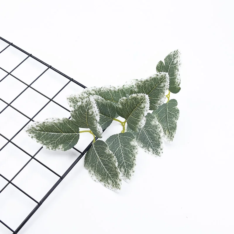 Искусственные растения для домашнего декора рождественские листья декоративные