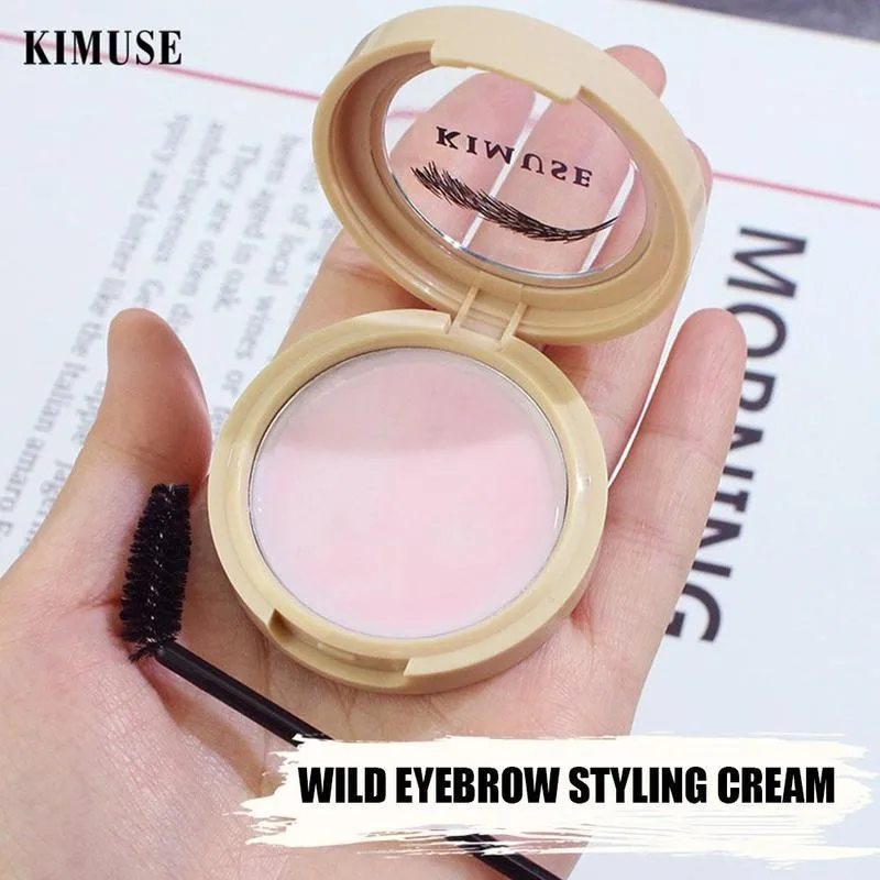 

Eyebrow Styling Soap Natural Eyebrow Wax Long Lasting Eye Eyebrow Waterproof Makeup Styling Cream Cosmetic Tool W4A9