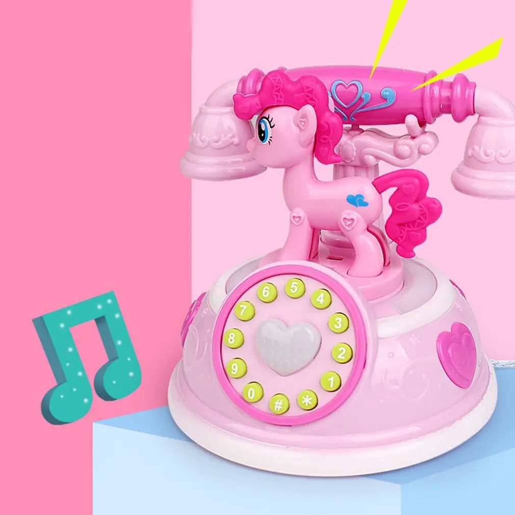 Высококачественный ретро-телефон для раннего развития многорежимная имитация
