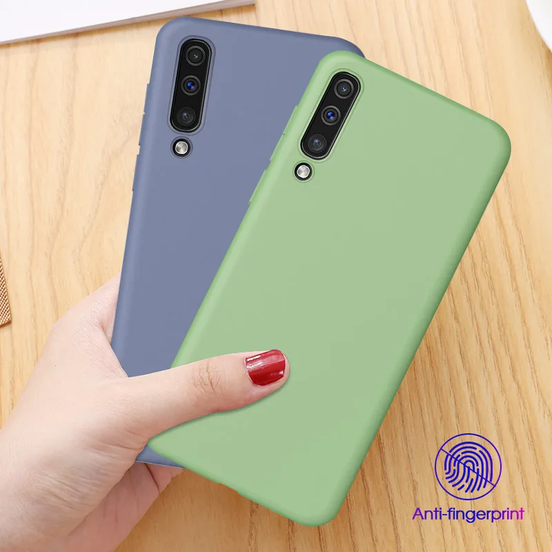 Чехол из жидкого силикона для Samsung Galaxy A60 A40 A20 S10 Plus S10e M40 A50 A30 A70 | Мобильные телефоны