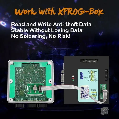 VXSCAN 8Pin адаптер BMW FEM BDC 95128/95256 чип для защиты от краж считывания данных с 8pin