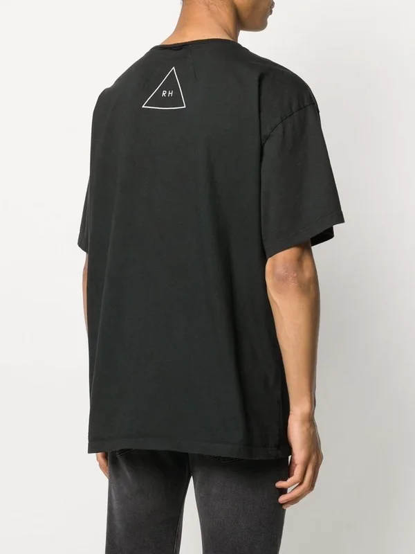 

2021ss RHUDE T shirt Men Women 1:1 High Quality Dark Spider Printing Short Sleeve T-shirt Tops Tee