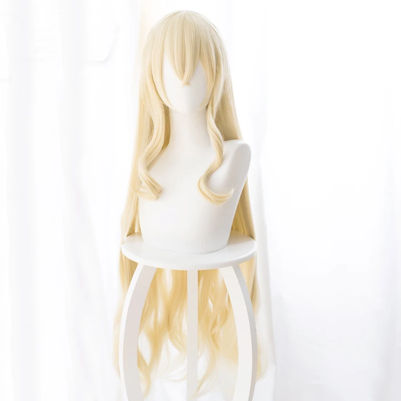 

Goblin Slayer Cosplay Costume Priestess Full Set Goblin women Cosplay Priestess Onna Shinkan Costume Dress Halloween Wig Hat
