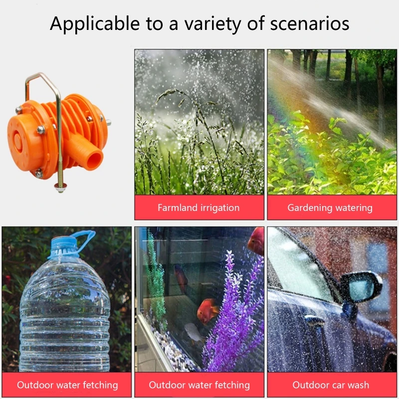 Малогабаритный водяной насос сверхмощный самовсасывающий ручной электрический