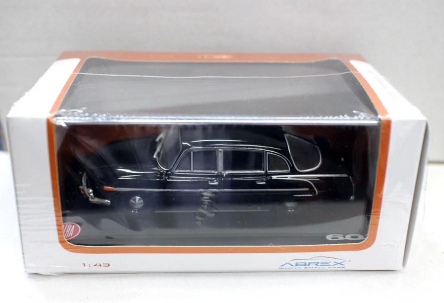 Abrex масштаб 1:43 модель автомобиля 1969 Tatra 603 черный отлитый под давлением Matel для