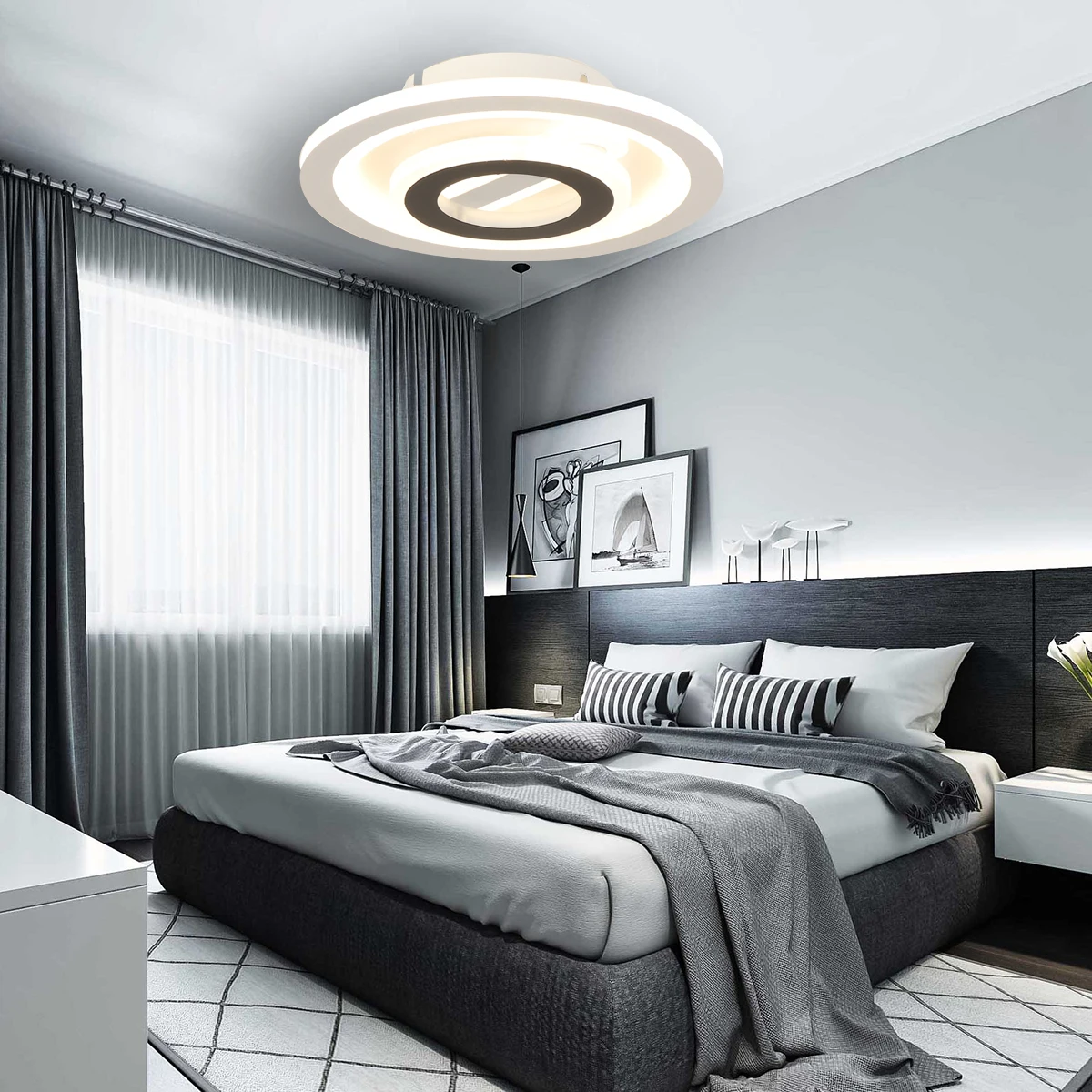 

Modern Ceiling Light Fixtures for Living Room Bedroom Dining Room 220v 3000/4000/6000K Chandelier Ceiling Lamp Fixture Home Lamp