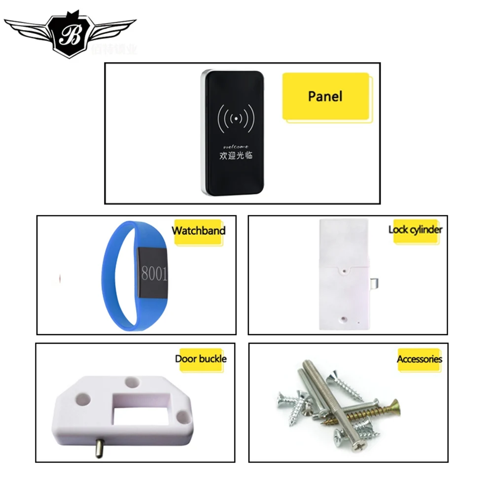 RFID интеллектуальный датчик свободного открытия сауна клуб ящик шкафа безопасный