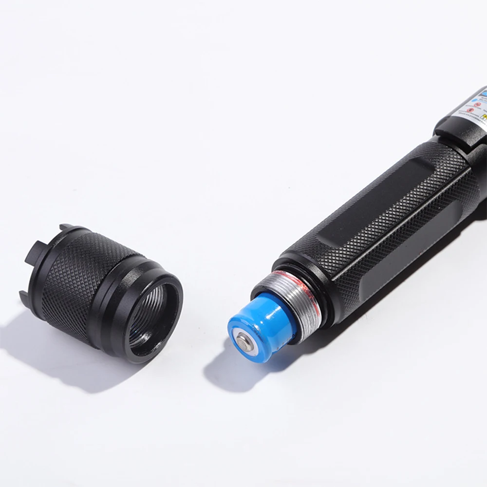 

The Most Powerful Blue Laser Pointer, Adjustable Focus, Burning Matches/candles/cigars New High-power Military 450nm Blue Laser