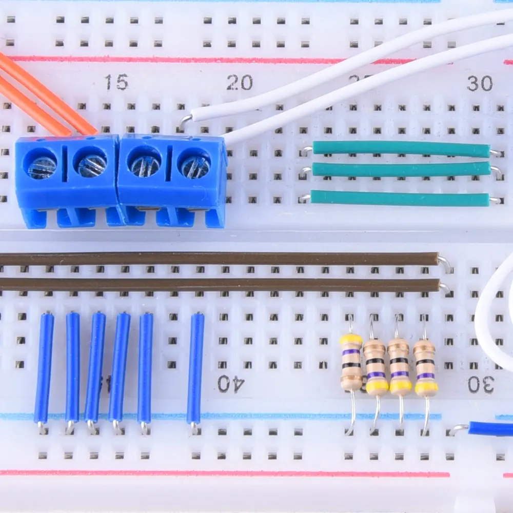 Макетная плата для Arduino Dupont Wire PCB Lead 840 шт. без пайки с U-образной макетной платой