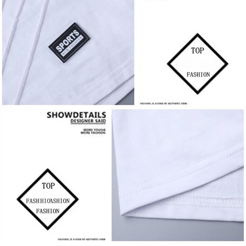 

2021 PEVSN Summer Fashion T-shirt Men Short Sleeve V-neck Cotton Regular Fit Plus Size Men Casual T-shirt 5XL