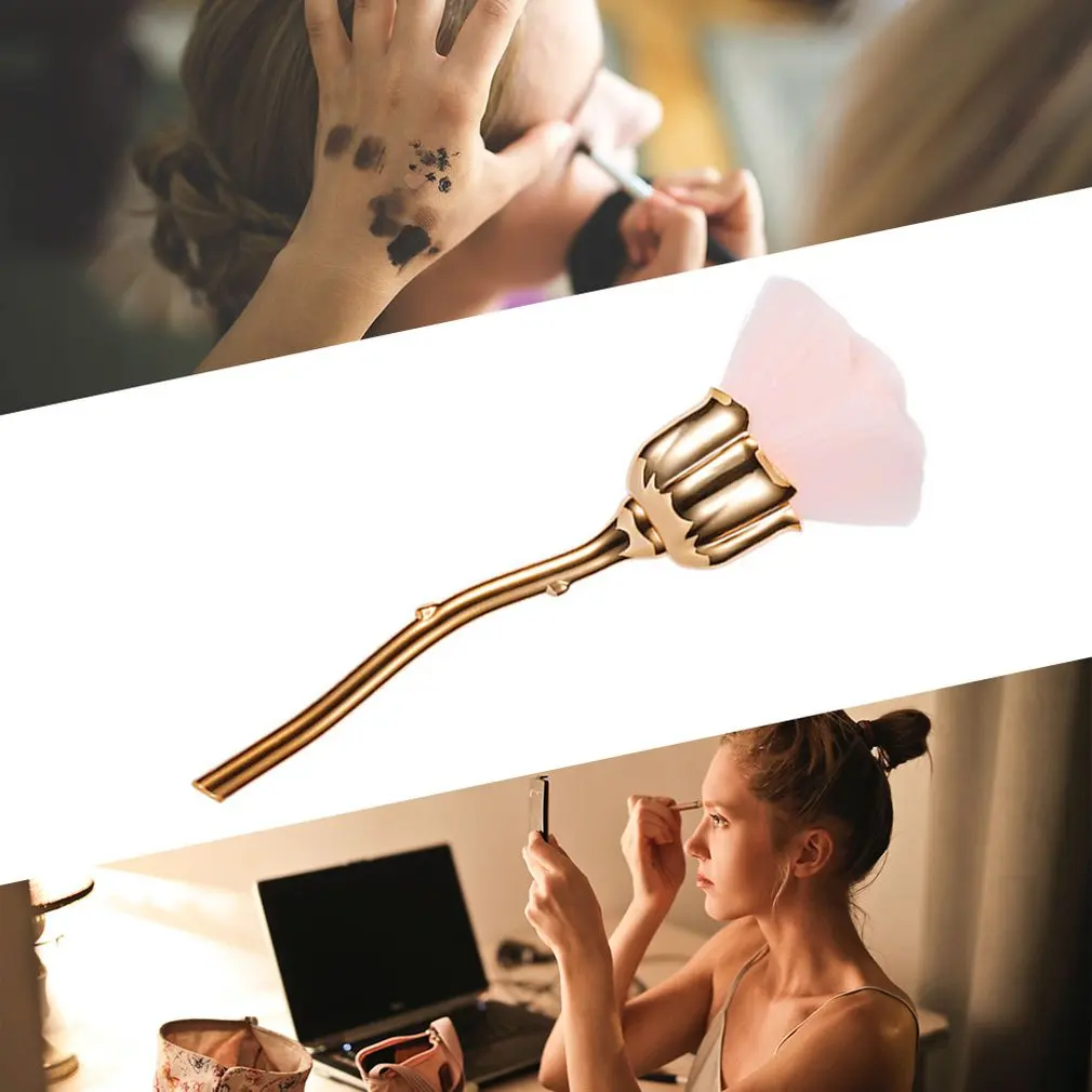 

Universal Rose Makeup Brush Super Loose Powder Brush Beauty Tool Brush Professional Powder Foundation Brush Cosmetics Female