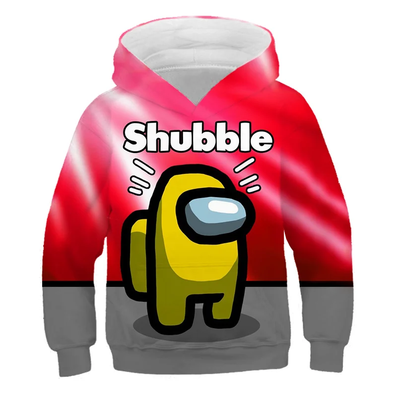 

2021 New Hot Among Us Hoodie Kids Cartoon 3D Printed Sweatshirt Boys Girls Anime Pullover Harajuku Sudadera Autumn Winter Tops