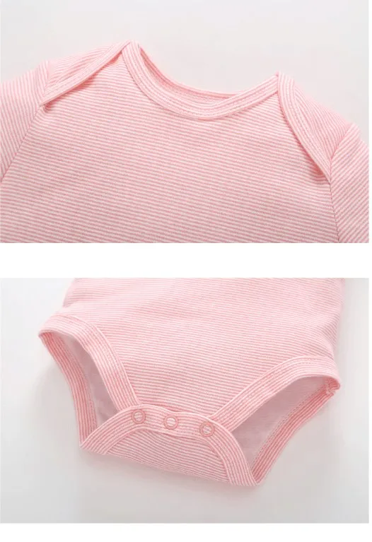 

5PCS/LOT Baby girl romper summer babywear jumpsuit newborn girl boys outfit infant cotton clothes