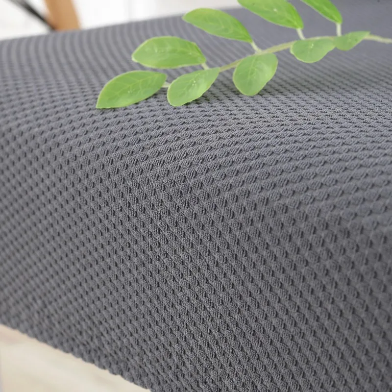 Плотный вязаный тканевый однотонный гибкий чехол на стул для свадебной