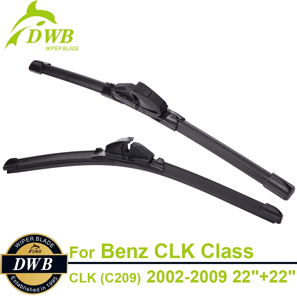 Стеклоочистители для Mercedes-Benz CLK класс (C209) 2002-2009 22 &quot+ 22&quot 2 шт. Бесплатная доставка