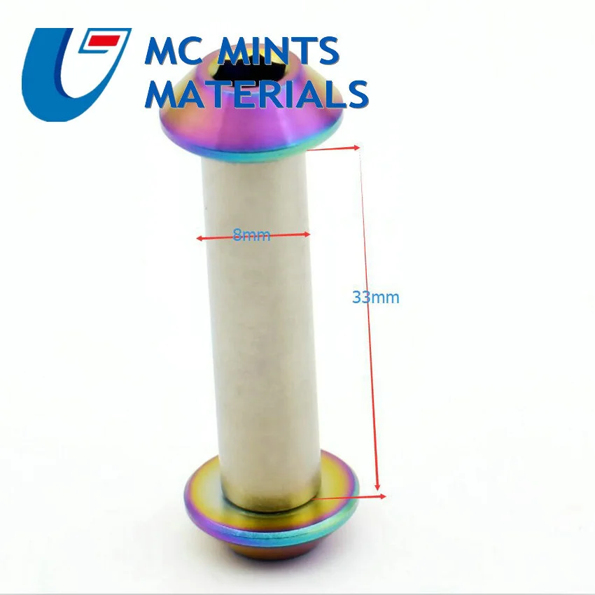 Титановые болты для велоспорта ударная точка складывается быстрая прямая замена