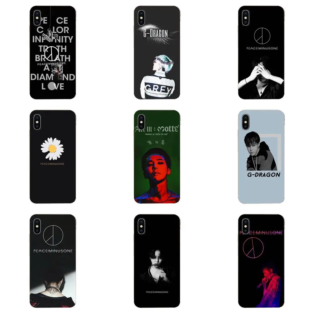 ТПУ чехол G Dragon Peace mi nusone для Xiao 3 4 4C 4i 5 5S 5X6 6X8 SE Pro Lite A1 Max x 2 Note 4|Чехлы-накладки| |