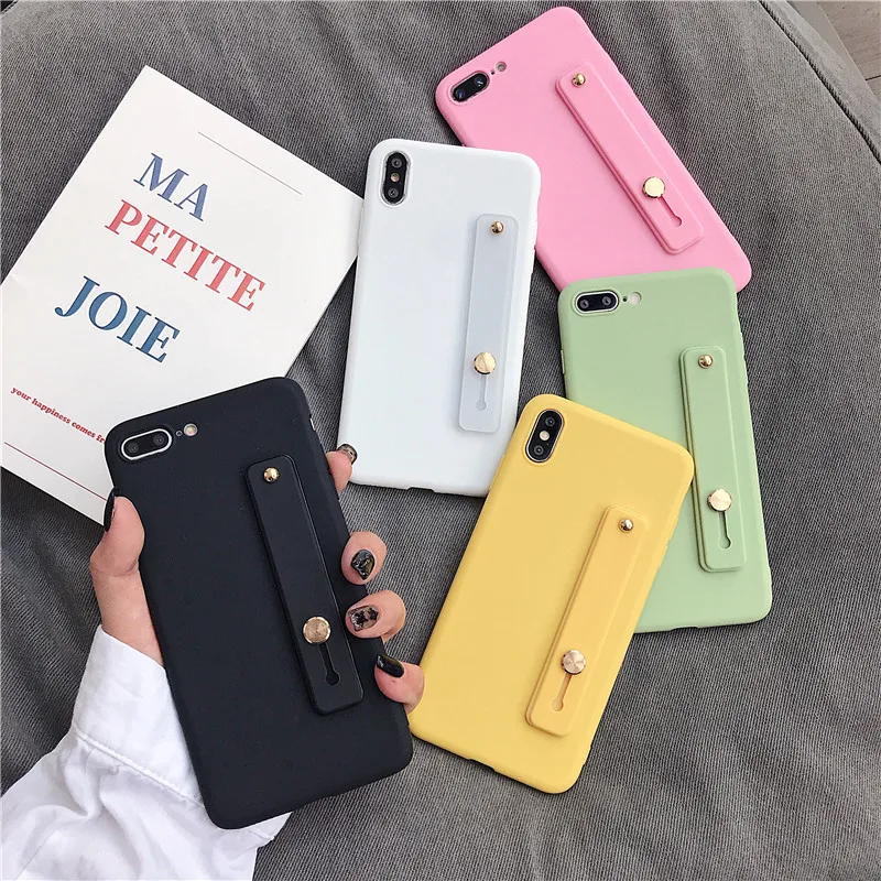 ТПУ карамельного цвета Кронштейн Крышка для samsung J3 J5 J7 PRO J310 J710 J330 J530 J730 J4 J6 плюс J2core