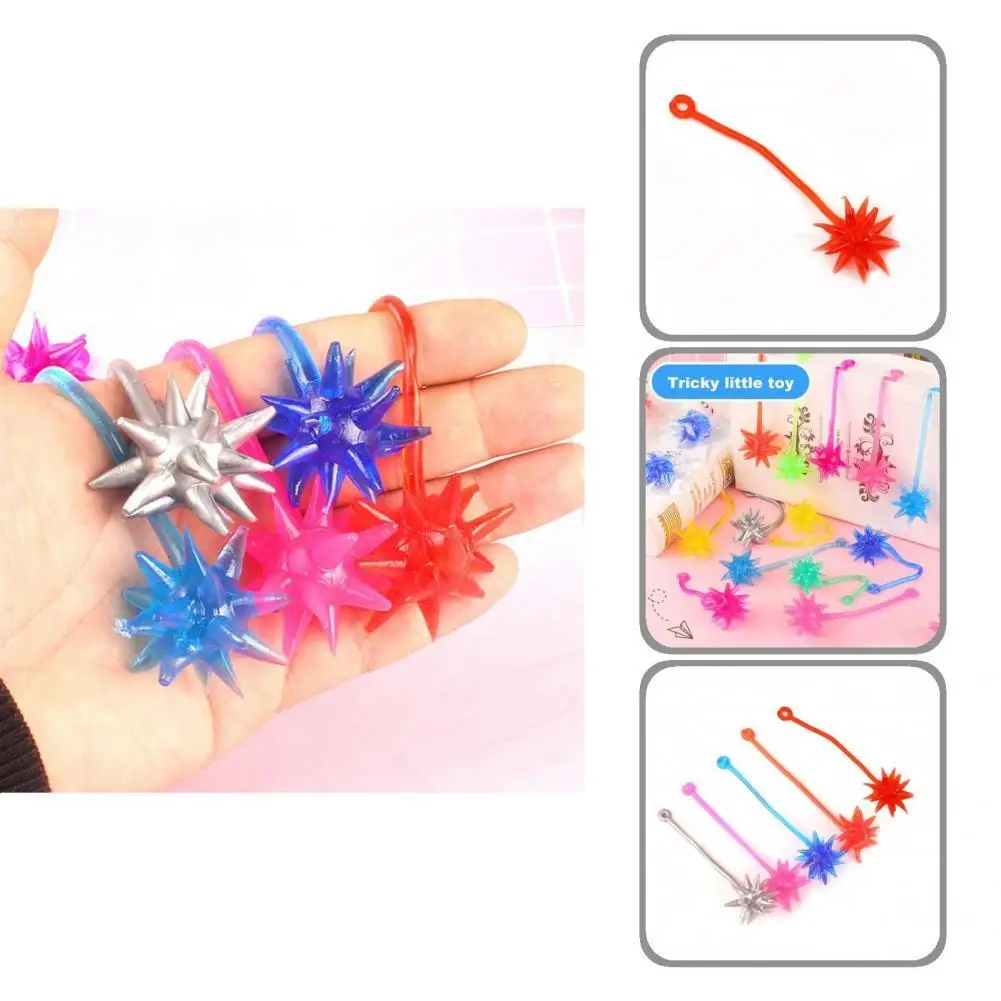 

Kids Sticky Toy Fadeless Fashional Anti-leakage Sticky Meteor Hammer Toys