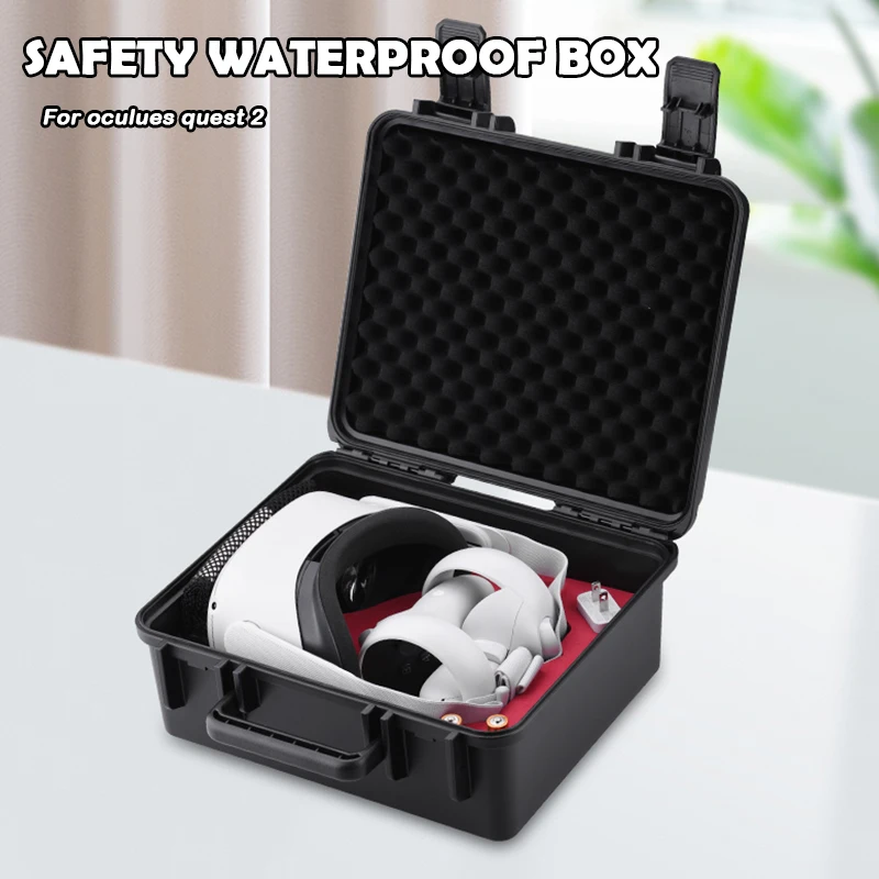 

Hard Shell Bag For Oculus Quest 2 Travel Portable VR Glasses Controller Waterproof Storage Case For VR Oculus Quest2 Accessories