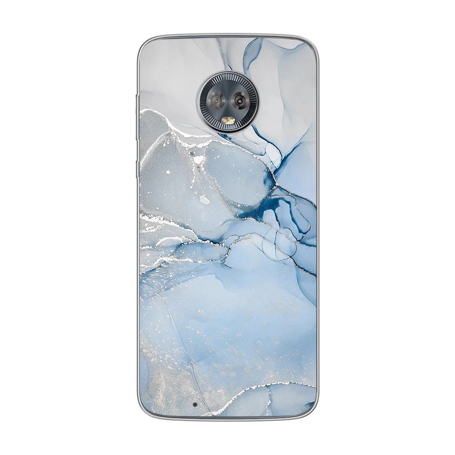 

Rainbow Marble Case for Motorola Moto G9 Play G8 G10 G7 G6 E7 E6 E6s E5 E4 Plus Play Power Lite Soft TPU Phone Cases Cover Capa