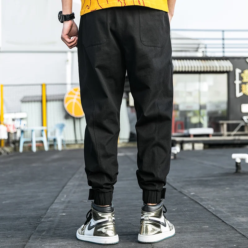 

2020 Hip Hop Sweat Pants Embroidery Japanese Style Trousers Sweatpants Streetwear Men Joggers Track Casual Cargo Pants