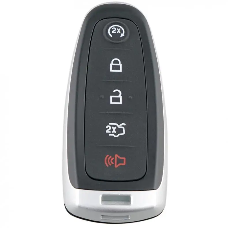 5 кнопок Черный Сменный автомобильный пульт умный чехол для ключей подходит Ford