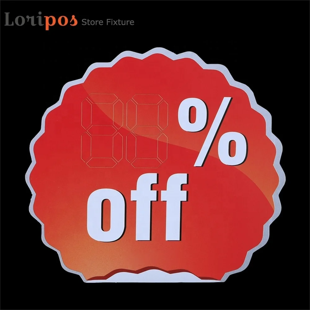 Hanger Sale Tickets Clothing Coat Hangers Price Tag Sales Printed Swing Labels Promotional Paper Cards Aisle Signs Shelf Talker | Дом и сад