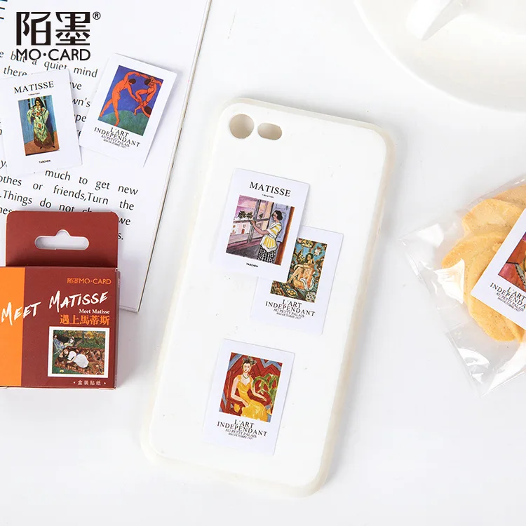 46 шт./компл. винтажная наклейка для журнала ретро картина маслом наклейки