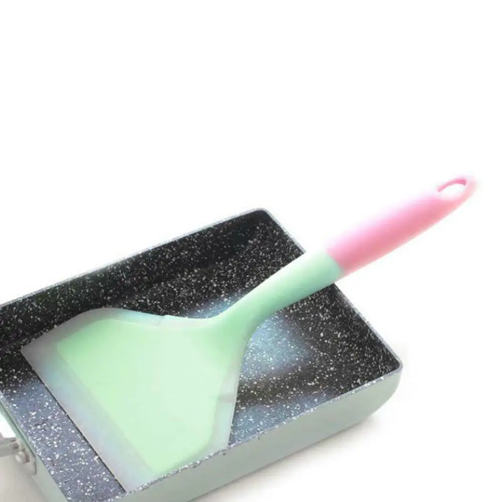 

2 Pcs/Set Silicone Spatula Beef Meat Egg Kitchen Scraper Wide Pizza Shovel Non-stick Turners Useful Home Cooking Utensils