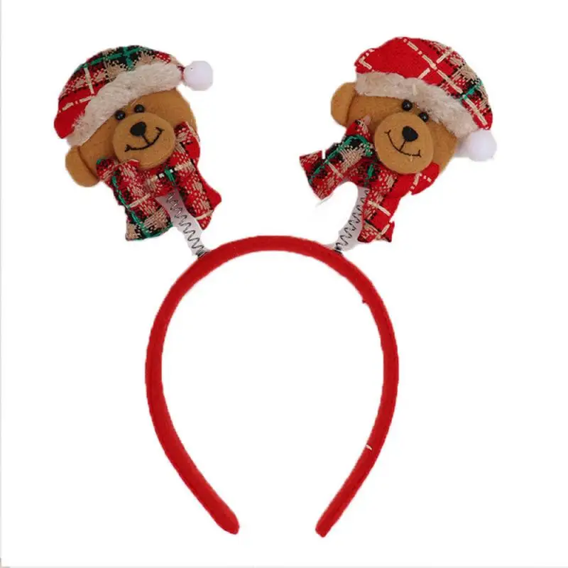 1 шт. рождественские украшения заколки для волос девочек Рождественская шляпа