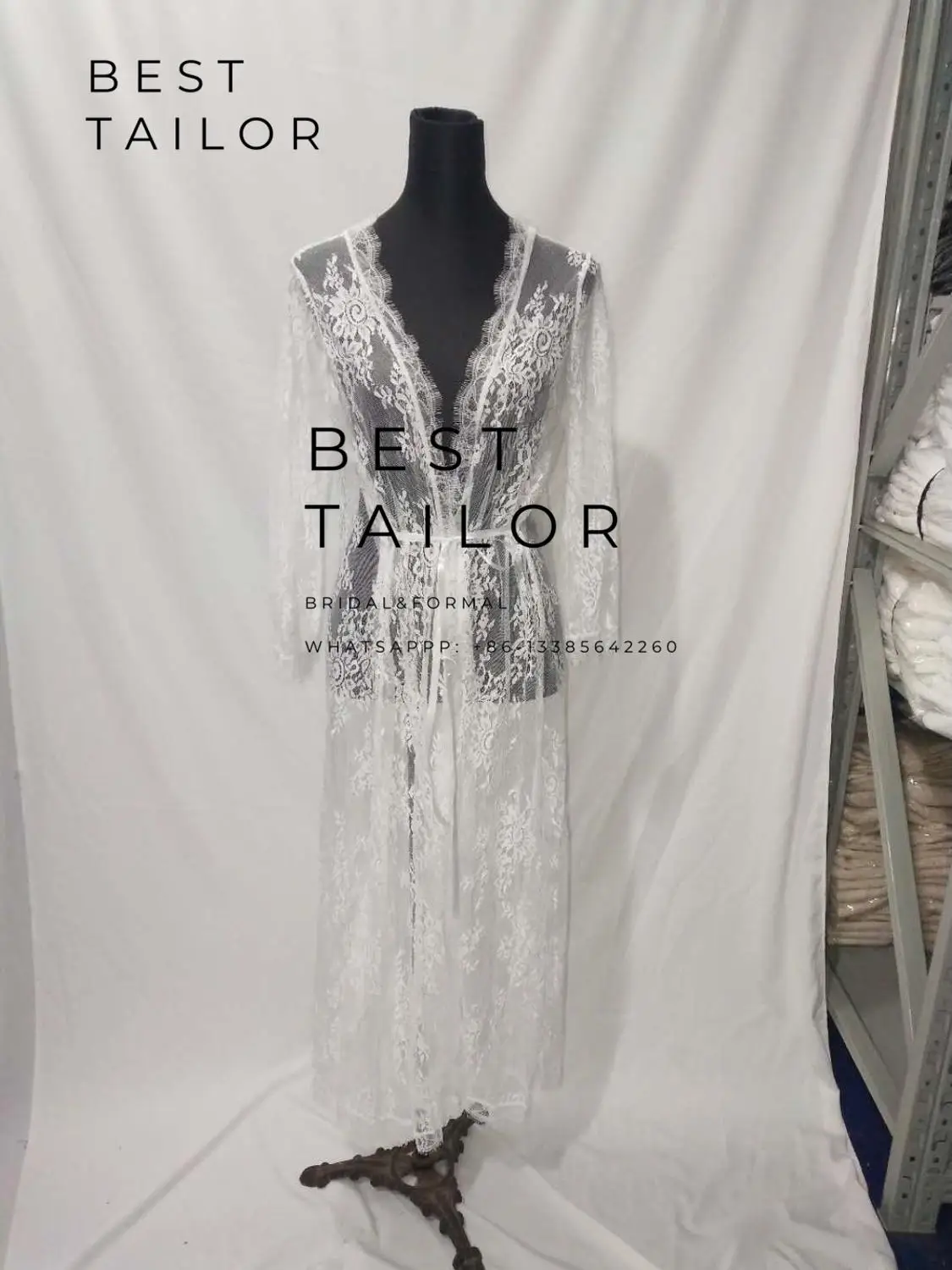 Женское длинное свадебное платье прозрачное кружевное черного и белого цвета 2021