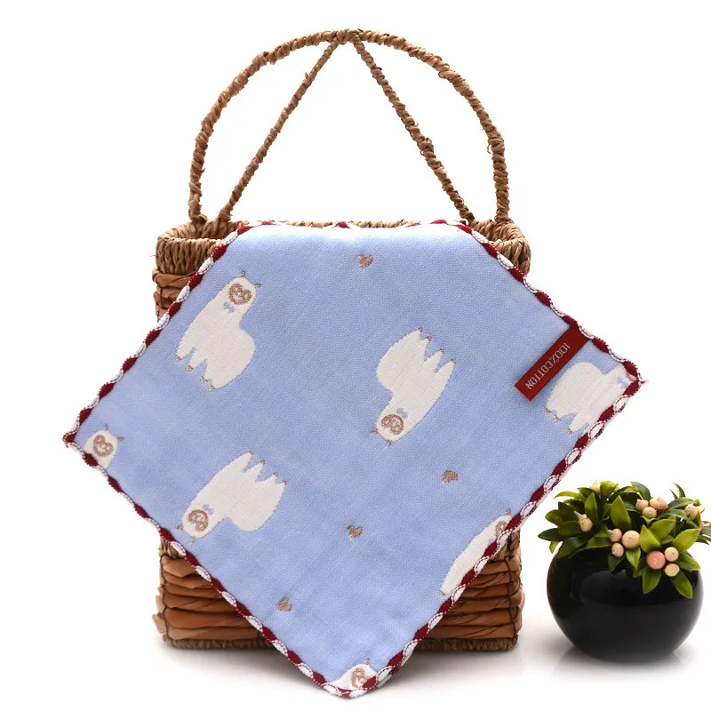 Цветной хлопковый носовой платок для детей 2 шт.|Полотенца лица| |