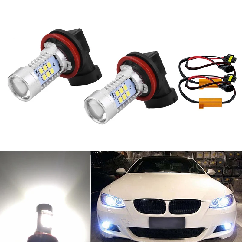 2X H11 H8 Car Fog Lamp Driving Light Bulbs No Error For BMW E63 E64 E90 E91 E92 E93 328i 328xi X5 E53 E70 E46 325i 330i X3 E83 | Автомобили
