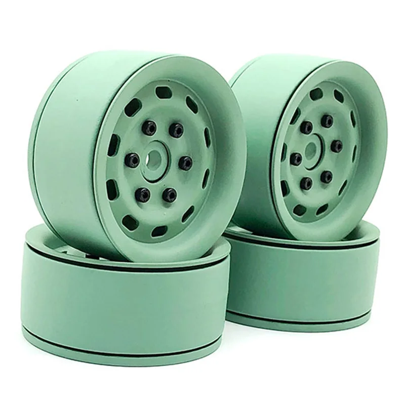 4 шт. металлический 1 9 дюймовый обод колеса для 1/10 RC Rock Crawler Traxxas trx D90 D110 Defender Axial SCX10