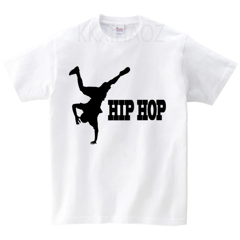 

Детская одежда в стиле рэп для мальчиков, крутая футболка с принтом в стиле хип-хоп, хлопковые белые топы с коротким рукавом и надписью, наря...