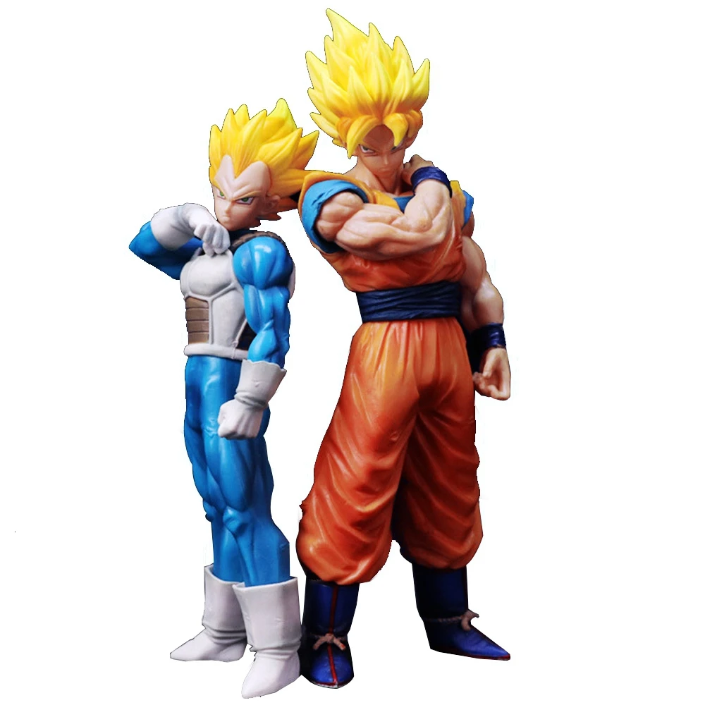 

Anime Dragon Ball Z Figure Super Saiyan Son Goku Figurine Vegeta Action Figures Collection Cartoon Kawaii Boys Kid Toy Cool Gift