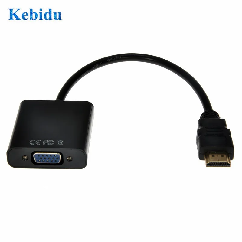 Адаптер KEBIDU конвертер для мужчин и женщин встроенный Чипсет до 1080p XBOX 360 PS3 Playstation